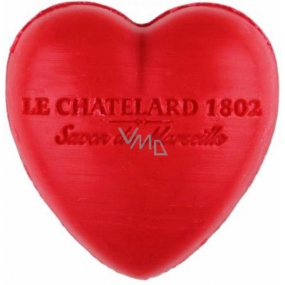 Le Chatelard 1802 Red fruit natural heart shaped soap 25 g