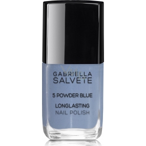 Gabriella Salvete Longlasting Enamel long-lasting high-gloss nail polish 05 Powder Blue 11 ml