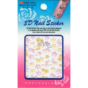 Nail Stickers 3D nail stickers 1 sheet 10100 A5
