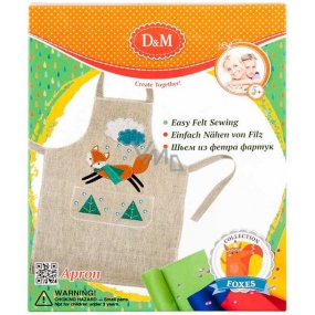 Ditipo Fox Creative set of sewing apron for children 5+