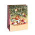 Ditipo Gift kraft bag 27 x 12 x 37 cm flasks, teddy bears