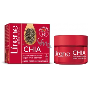 Lirene Dermo Superfood Chia Program with chia extract rich nourishing day and night cream 50 ml