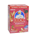Duck Fresh Discs Fruitopia WC gel for hygienic cleanliness and freshness of your toilet refill 2 x 36 ml