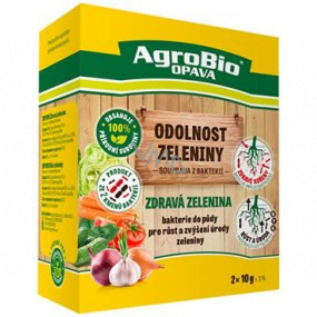 AgroBio Inporo Healthy vegetables 1 x 10 g + Inporo Vegetable growth 1 x 10 g - vegetable resistance set of bacteria