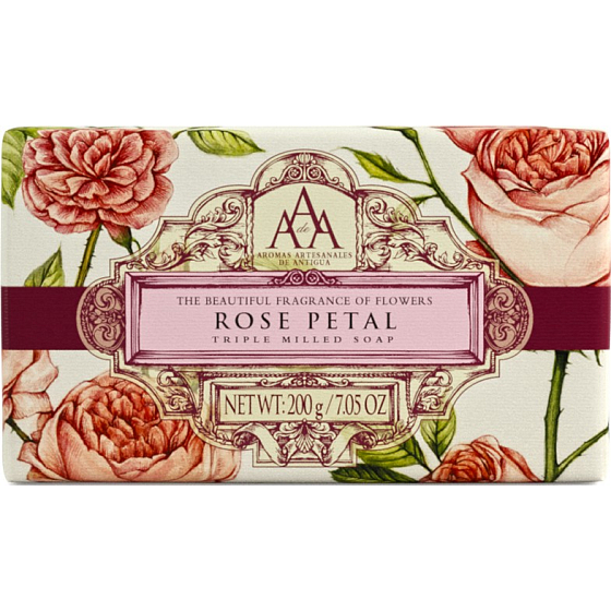 Somerset Toiletry Rose luxury three times ground toilet soap 200 g