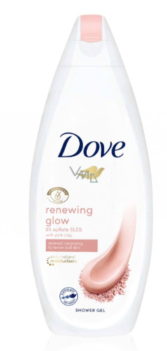 Dove Renewing Glow nourishing shower gel 250 ml VMD parfumerie drogerie