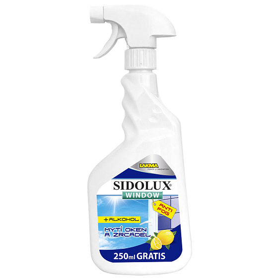 Sidolux Window Anti Fog for windows, glass, and mirrors spray 750 ml