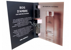 Karl Lagerfeld Bois d´Ambre eau de toilette for men 1.2 ml with spray, vial