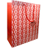 Nekupto Gift paper bag 32,5 x 26 x 13 cm Roses and ornaments