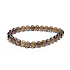 Bracelet elastic natural stone, ball 6 mm / 16 - 17 cm, stone realization of dreams