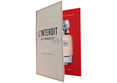 Givenchy L´Interdit 2022 Eau de Toilette for women 1 ml with spray, vial