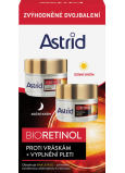 Astrid Bioretinol anti-wrinkle day cream 50 ml + anti-wrinkle night cream 50 ml, duopack