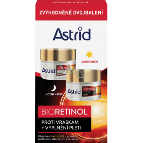 Astrid Bioretinol anti-wrinkle day cream 50 ml + anti-wrinkle night cream 50 ml, duopack