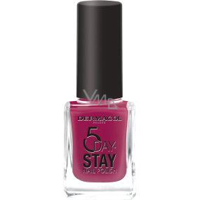 Dermacol 5 Day Stay long-lasting nail polish 54 Romance 11 ml