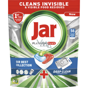 Jar Platinum Plus Deep Clean Dishwasher Capsules 56 pieces