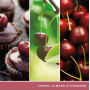 Yankee Candle Black Cherry - Ripe cherry scented candle Signature medium glass 2 wicks 368 g