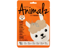 MasqueBar Pretty Animalz Lama Textile Nourishing Face Mask 21 ml