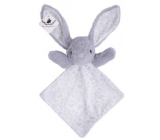 First Steps Hugo Kiss Hugo Bunny Sleeper Grey 16,5 cm x 17,5 cm