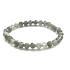 Labradorite bracelet elastic natural Fazet 6 mm/16 - 17 cm, stone of dreams come true