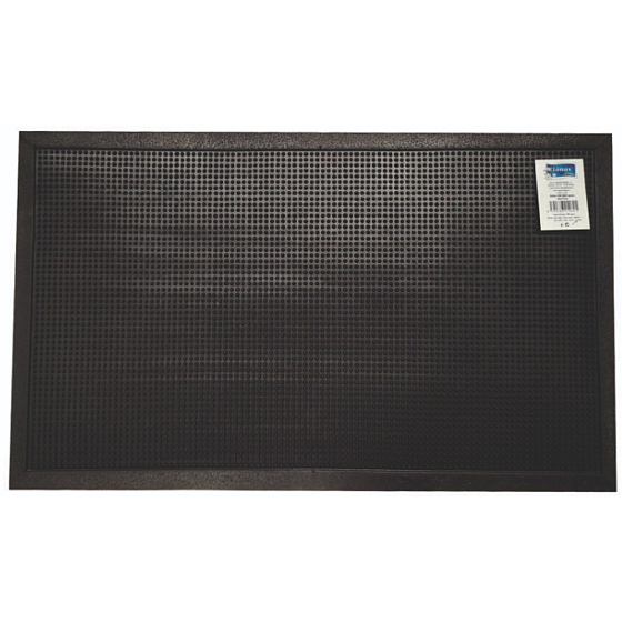 Clanax Pin Mat doormat rubber black 45 x 75 cm