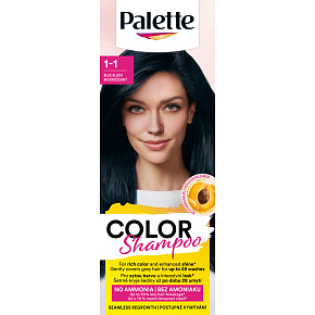 Schwarzkopf Palette Color Shampoo hair dye 339 blue-black 50 ml Schwarzkopf Palette Color Shampoo hair dye 339 blue-black 50 ml