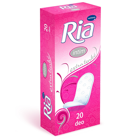 Ria Intim Deo hygienic panty intimate pads extra thin 20 pieces