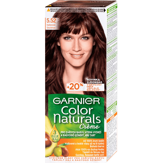 Garnier Color Naturals Créme Hair Color 5.52 Chestnut