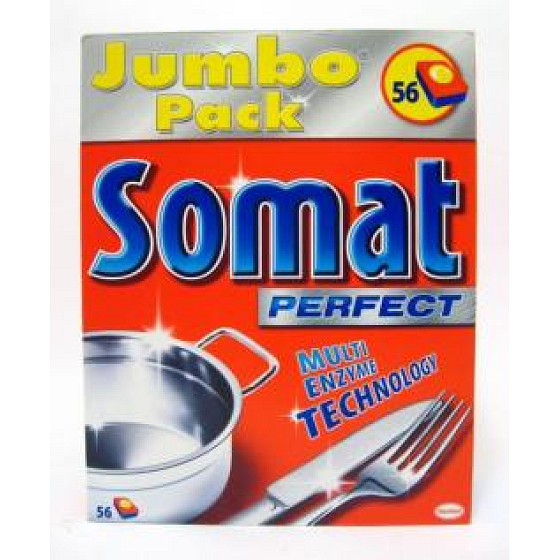 Somat Perfect Dishwasher Tablets 56 Tablets & Cleaner