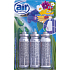 Air Menline Rain of Island air freshener refill 3× 15 ml