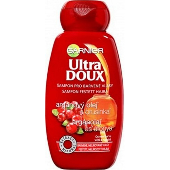 Garnier Natural Argan Oil and Cranberry Shampoo for Dyed and Highlighted Hair 250 ml