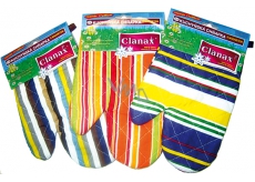 Clanax Kitchen glove with magnet, various motifs and colors 17 x 25 cm 1 piece