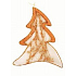 Golden tree with pearls for hanging 18 cm
