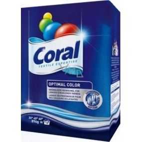 Coral Optimal Color washing powder for colored laundry 18 doses of 896 g