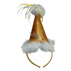 Golden swan hat, headband