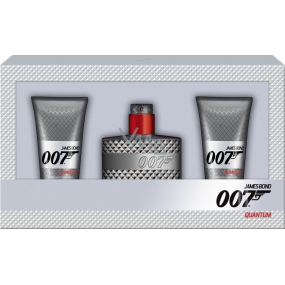 James Bond 007 Quantum Eau de Toilette for men 50 ml + 2 x shower gel 50 ml, gift set