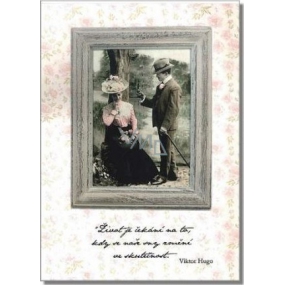 Albi Playing card in the cover For the wedding Heaven on Earth Bolek Polívka 14.8 x 21 cm