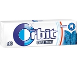 Wrigley's Orbit Sweet Mint Sugar-Free Chewing Gum Dragees 10 Pieces 14 g