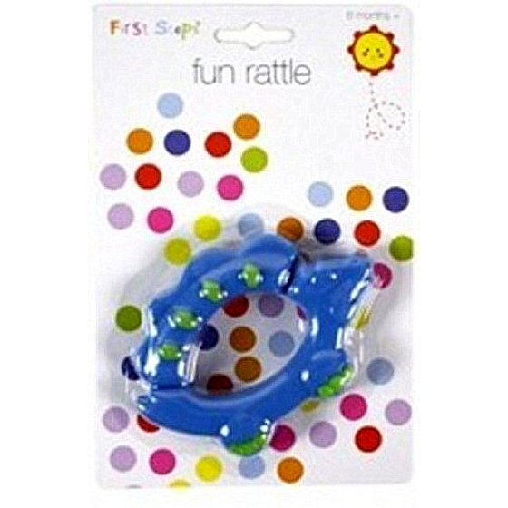 First Steps Rattle pet blue