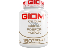 Giom ERA Calcium for healthy teeth and bones for dogs and cats 180 tablets