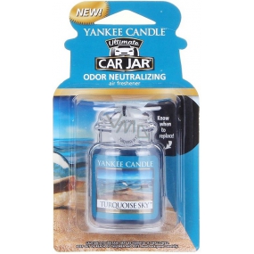 Yankee Candle Turquoise Sky - Turquoise sky gel scented car tag 30 g