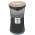 WoodWick Trilogy Warm Woods - Scented candle with wooden wick and lid glass large 609.5 g