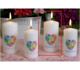 Lima With Dedication Grandma Candle With Cylinder Cylinder 60 x 120 mm 1 Piece