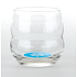 Masaru Emoto Mythos glass I am happy (Fish / Sun) - blue 0.25