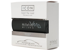 Millefiori Milano Icon Oxygen - Oxygen car fragrance Classic black smells up to 2 months 47 g