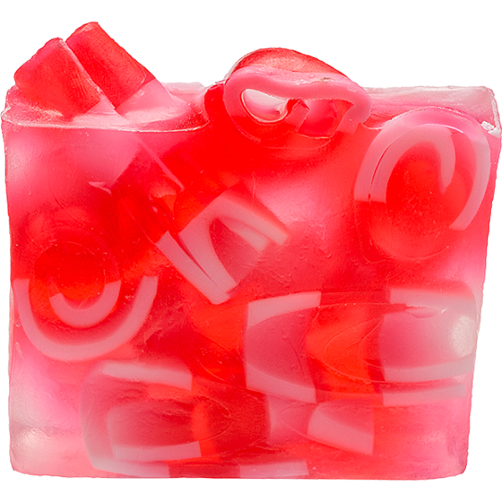 Bomb Cosmetics Candy Cane Natural Glycerin Soap 100 g