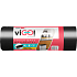 viGO trash bags black, 6 µ, 58 × 67 cm, 60 l, 50 pcs