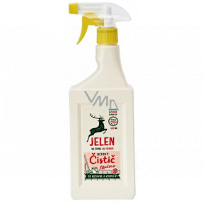 Deer Vinegar cleaner Raspberry, kitchen and bathroom on limescale and stubborn dirt 500 ml