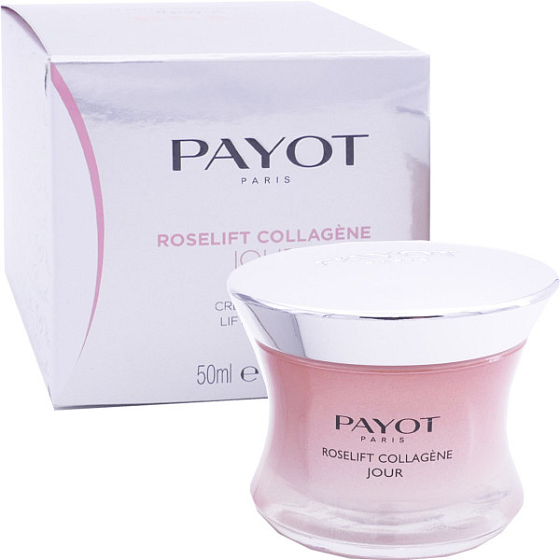 Payot Roselift Collagene Jour lifting day cream helps slow down the effects of skin sagging 50 ml