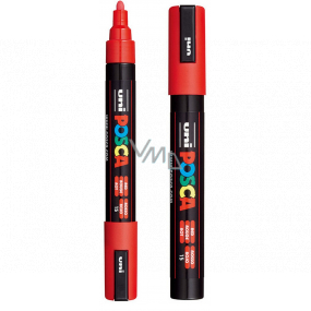 Posca Universal acrylic marker 1,8 - 2,5 mm Red PC-5M