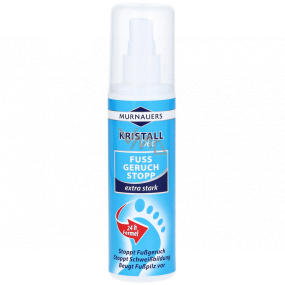 Murnauers Kristall Deo natural deodorant crystal anti-foot odor spray 100 ml